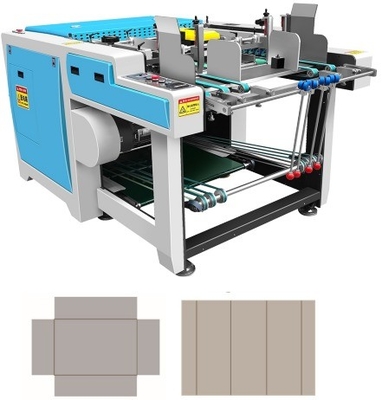 Accuracy Automatic V Grooving Machine Slotting Paperboard Rigid Box Grooving Machine