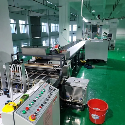 Harga yang bagus Mesin Perekatan Kertas Otomatis Untuk Lini Konveyor Dan Lini Produksi Kotak Kaku on line