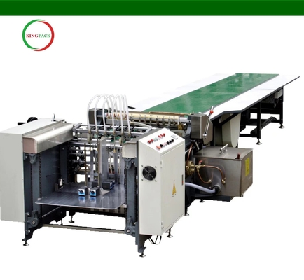 Goede prijs Paper Gluing Gift Box Machine Auto Feeder Box Gluing Machine online
