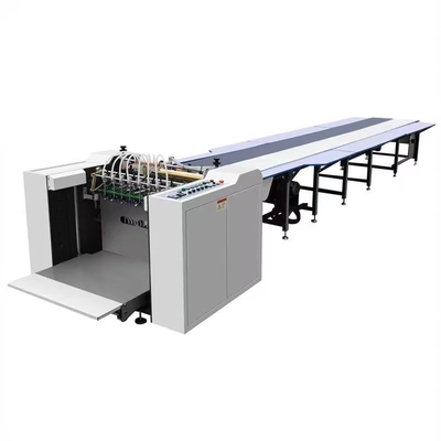 quality Speed Paper Sheet Auto Feeding Box Gluing Machine For Cigarette Box Jeweler Box factory